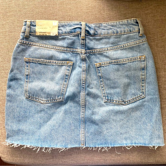 Topshop denim skirt size 6 NWT - Picture 2 of 5